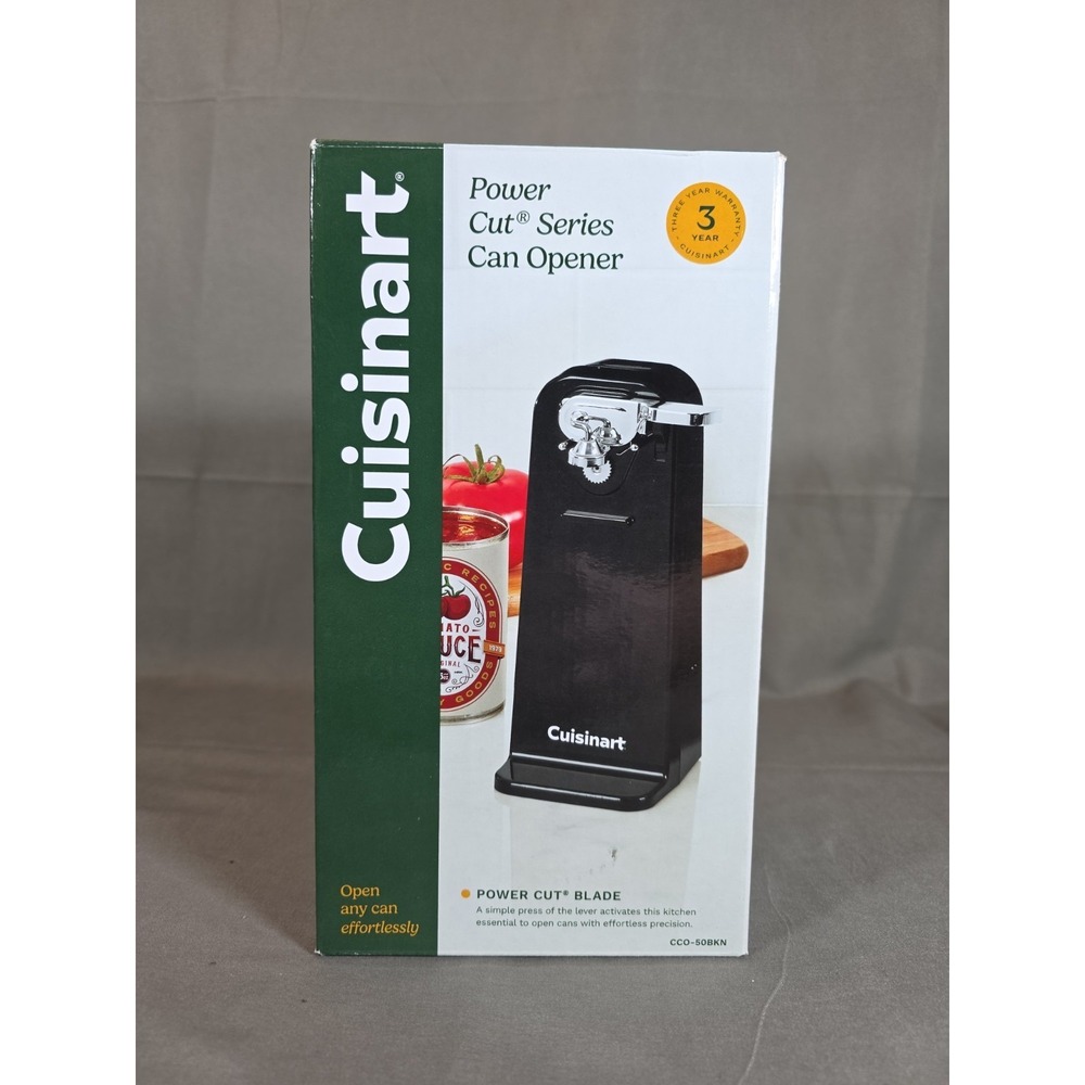 Cuisinart CCO-50BKN Deluxe Electric Can Opener - Black